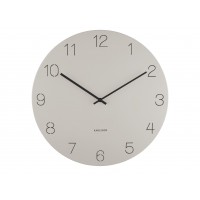 Nástenné hodiny Karlsson KA5762WG, 45 cm šedá